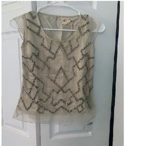 Joyfolie Beaded Girls Top